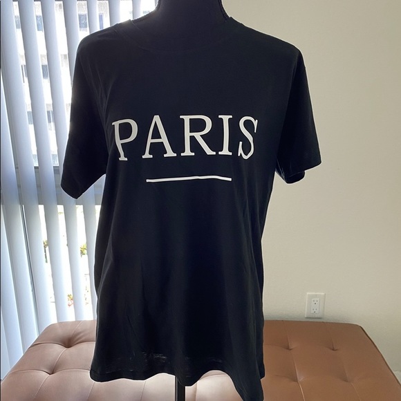 New Paris Women tshirt Casual Cotton - Picture 5 of 5
